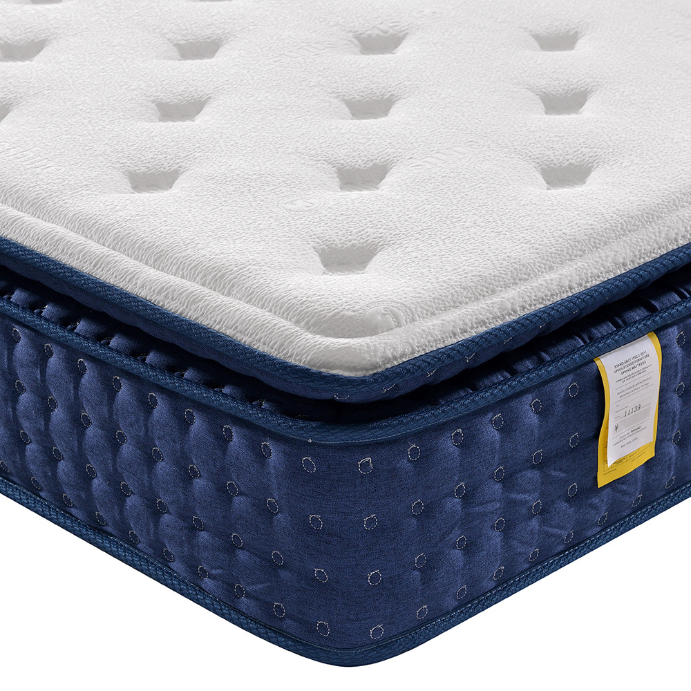 High Quality Knitted Fabric Pillowtop Mattress Foam Mattress from Mattress Factory