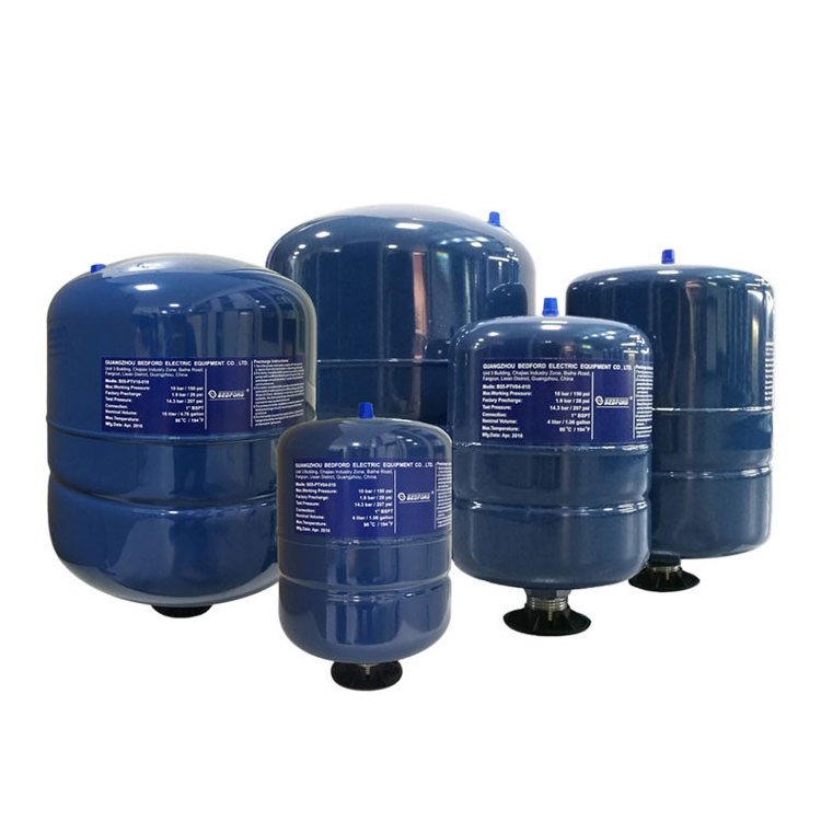 SIngle diaphragm design Vertical Stainless Steel Pressure Tank Expansion Tank Pressure Vessel Tank