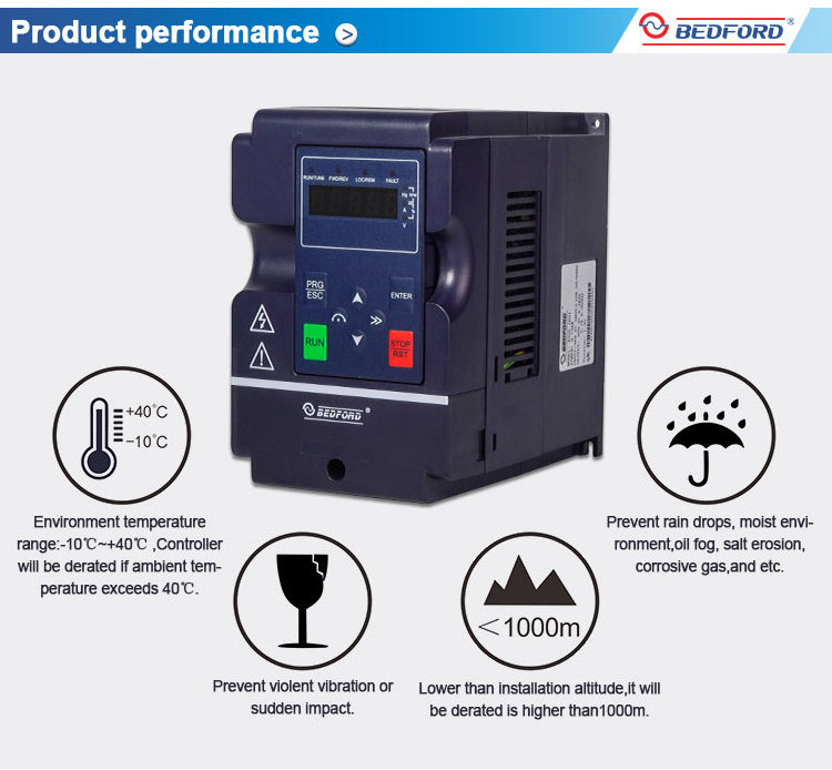 BEDFORD VFD frequency converter power general purpose Variable Frequency Drive