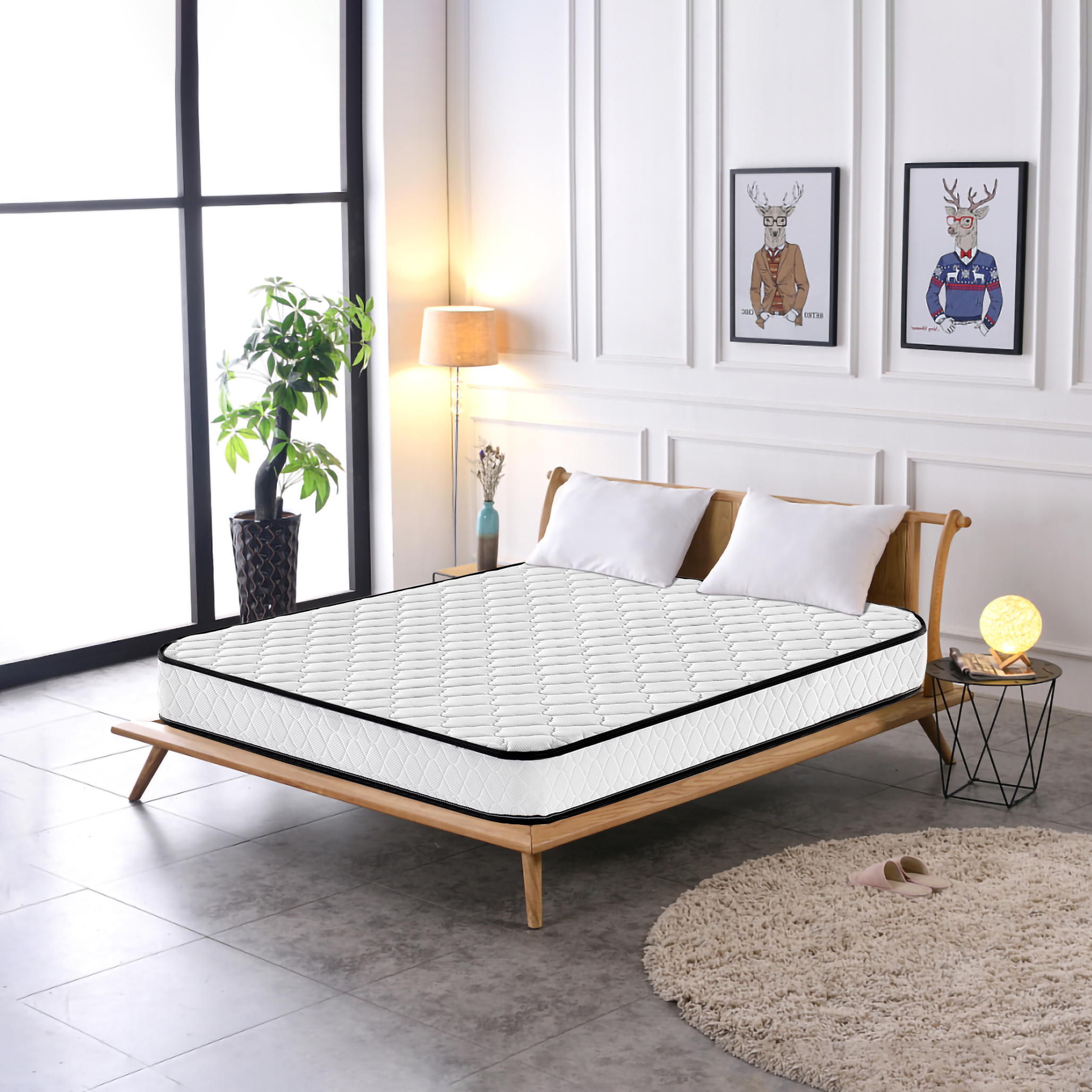 Coil And Foam Mattress Bedding set Matelas Mattress In A Box