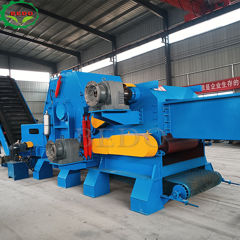 Wood Chipper Big Capacity Henan Wood Chipper Shredder Autofeed Wood Chipper BEDO Machine