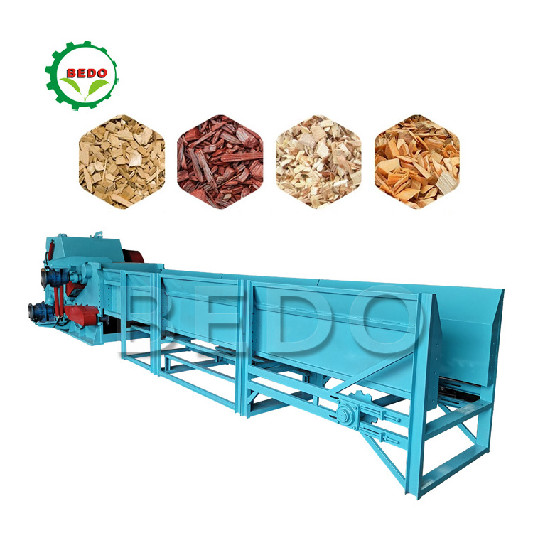 Electric Drum Wood Chipper Shredder Branch Chipper Big Wood Crusher Firewood Log Processor With Good Price