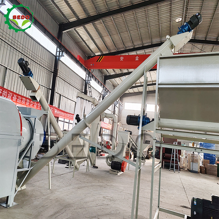 High Quality Alfalfa Wood Pellet Production Line Hay Straw Pellet Making Machine