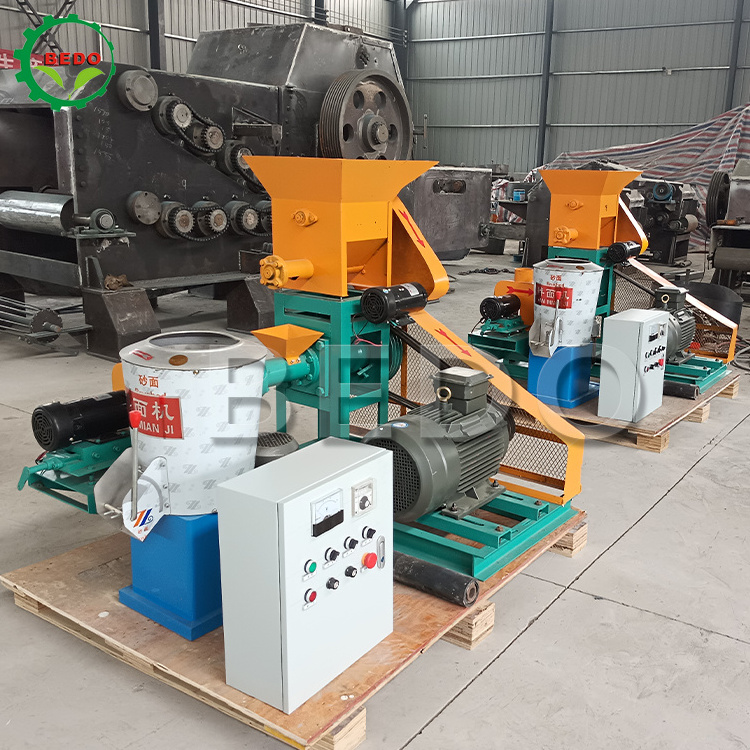 Floating Fish Feed Mill Pellet Extruder Machine Fish Feed Extruder Spare Parts Price