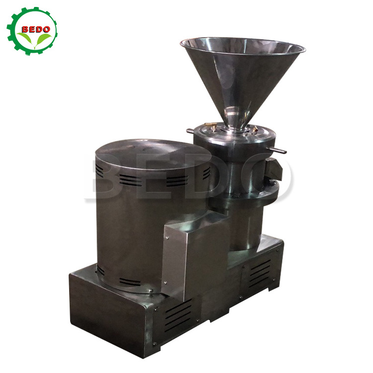 Stainless Steel Grinder Sesame Peanut Butter Bean Products Food Grinder Grinding Colloid Mill Food Processing Machinery