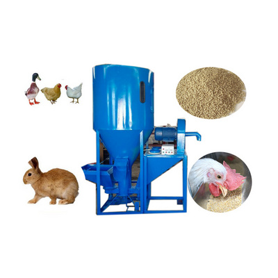 Poultry Feed Mixer And Grinder In Chicken Animal Farm