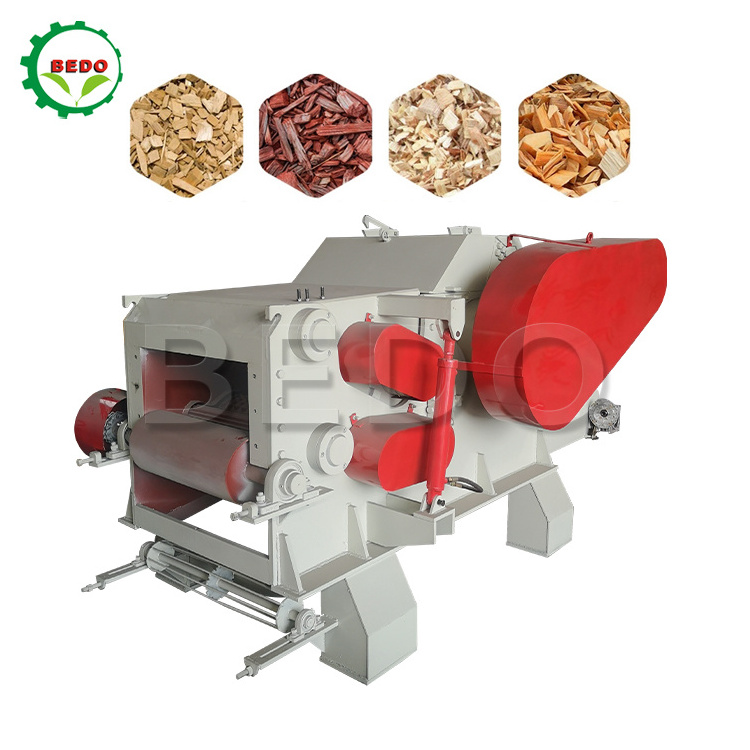 Movable Chaff Cutter CE Approved Wood Chipper Good Performance Top All Power Wood Chipper For Coconut Coir & Bamboo