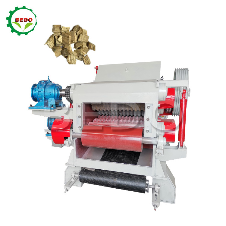 CE Approved Drum Rotary Wood Chipper Firewood Chips Making Machine Drum Bamboo Chipper For Sale