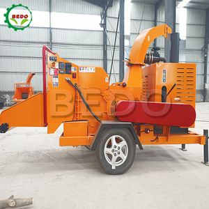 Factory Supply PTO Wood Crusher Machine Shredder Tree Branch Wood Mulcher Chipper For Tractor Diesel Wood Chipper Machine