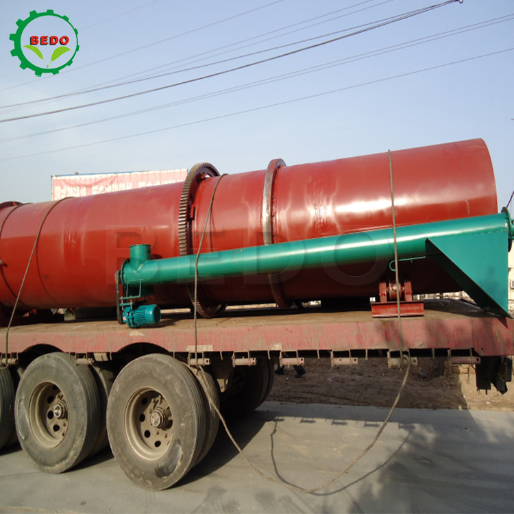 Good Quality 1T/H Wood Sawdust Dryer Rotary Drum Dryer Wood Chips Drying Machine