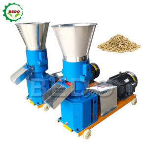 High Quality Animal Cow cattle Pig Chicken Sheep Feed Pellet Making Machine Poultry Feed Pelletizer Livestock Feed Mill For Sale