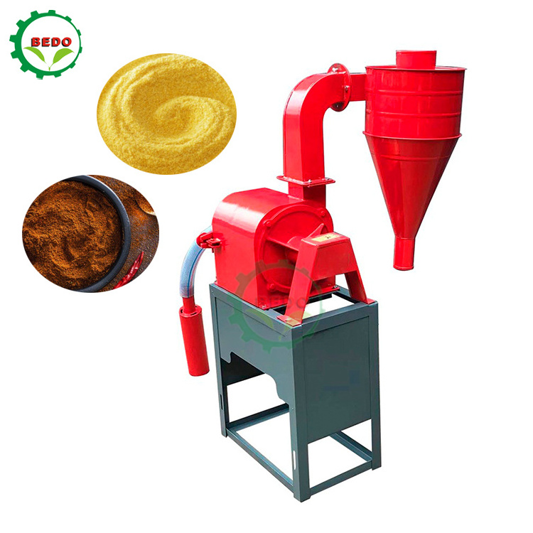 Home Corn Grinder Self-priming Wheat Flour Milling Machine Soybean Wheat Grinder