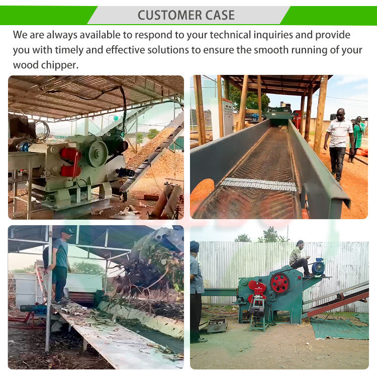 Hard Wood Drum Wood Chipper Good Quality Knives For Chipping Beech Pine Eucalyptus Wood For Pellets Production Line