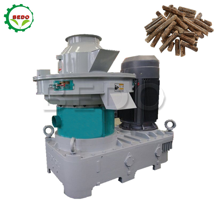 New Design Ring Die Biomass High Efficiency Wood Pellet Machine Vertical Ring Die Pellet Mill