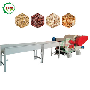 CE Approved Drum Rotary Wood Chipper Firewood Chips Making Machine Drum Bamboo Chipper For Sale