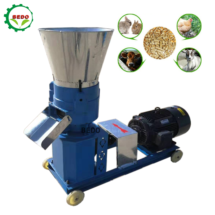 Duck Feed Granulator Machine Automatic Pellet Chicken Food Making Machine Alfalfa Pellet Machine 1000 Kg h