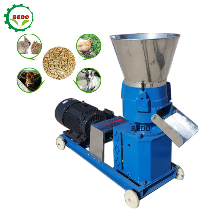 Duck Feed Granulator Machine Automatic Pellet Chicken Food Making Machine Alfalfa Pellet Machine 1000 Kg h