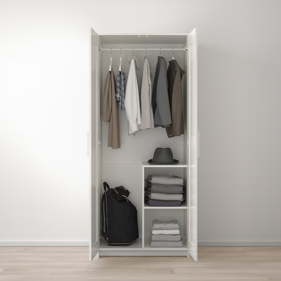 Multipurpose Bedroom Wardrobe Closet Wardrobe System Simple Wholesale Modern Open Simple Combination Wardrobe