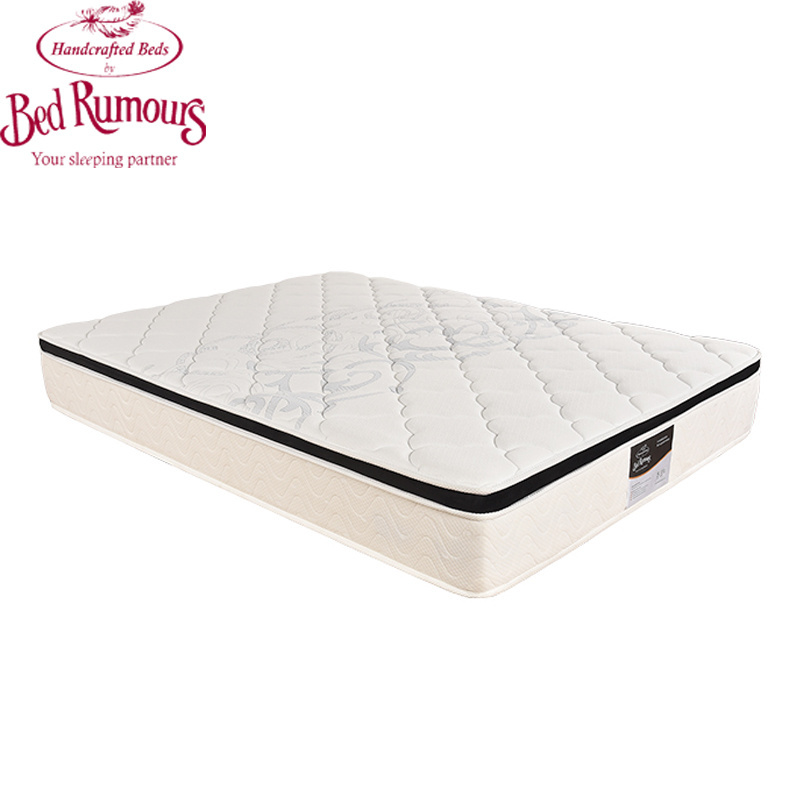 Foshan manufacturers queen king size roll pack memory foam spring bed mattress best pocket coil spring mattress in a box