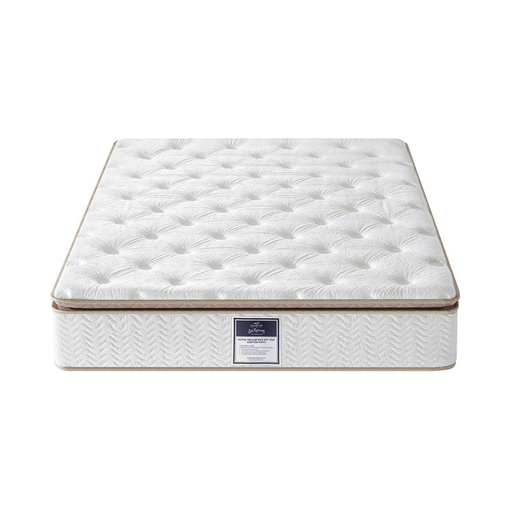 Foshan manufacturers queen king size roll pack memory foam spring bed mattress best pocket coil spring mattress in a box