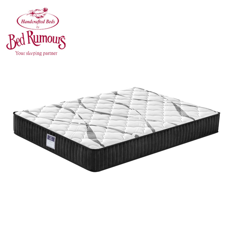 Hotel bed king size memory foam roll up pocket spring bed mattress in a box sale