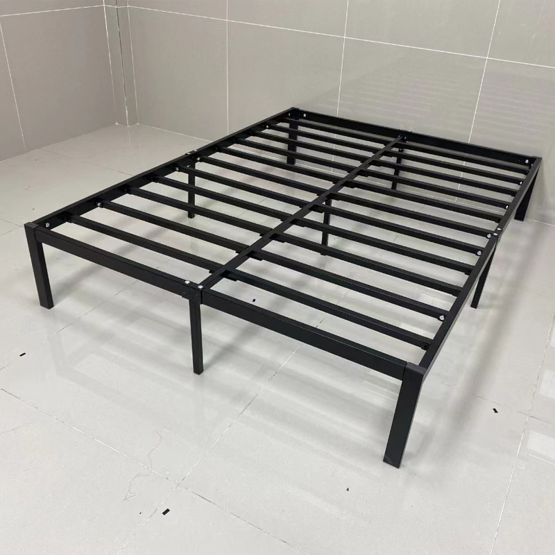 Premium Quality Bed Room Furniture Bed Frame Metal Double King Queen Size Stainless Steel Iron Metal Bed Frame