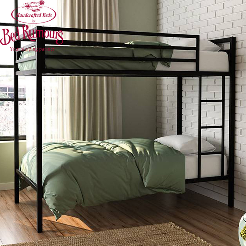 bedroom furniture custom wholesale house kids room dormitory student metal iron bunk beds for children