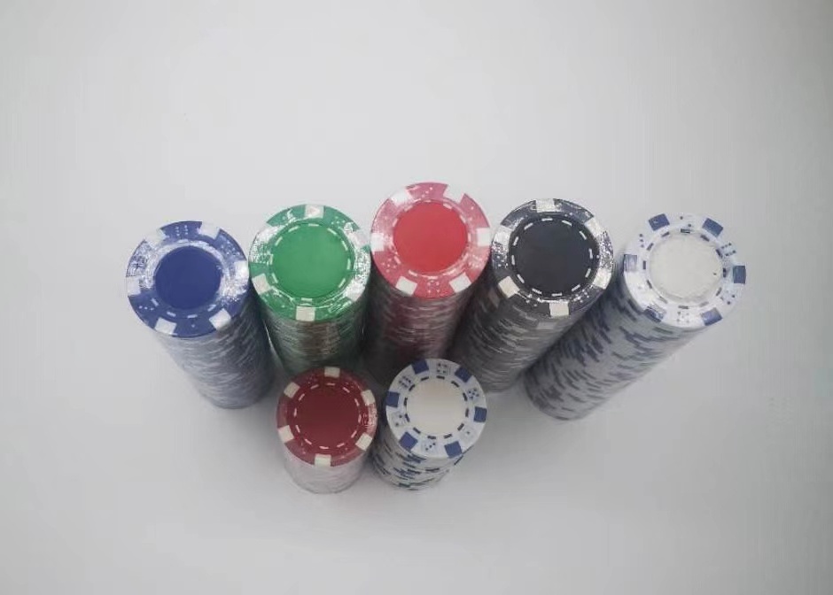 Hot Sale Normal 40*3.3mm Poker Chips ABS Casino Coin Chips For Club Entertainment Game