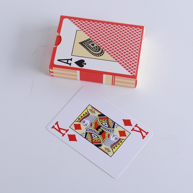 Competition special card characters waterproof and folding Poker PVC Texas Wholesale Playing Cards Board Game For Adult