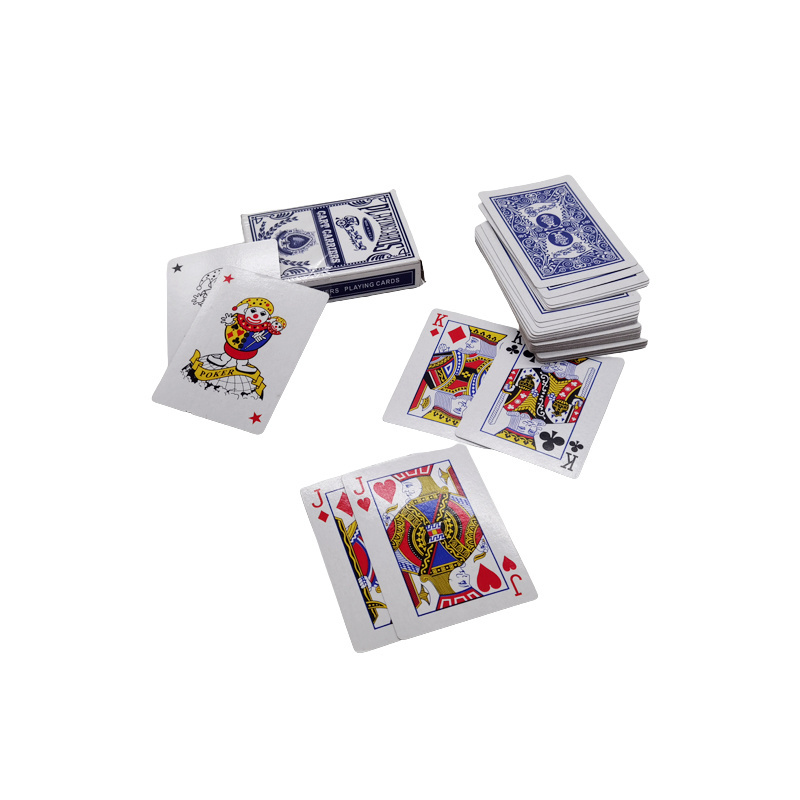 Custom Printed Design Plastic Playing Cards Waterproof Oem Custom Size Playing Cards Game With Logo