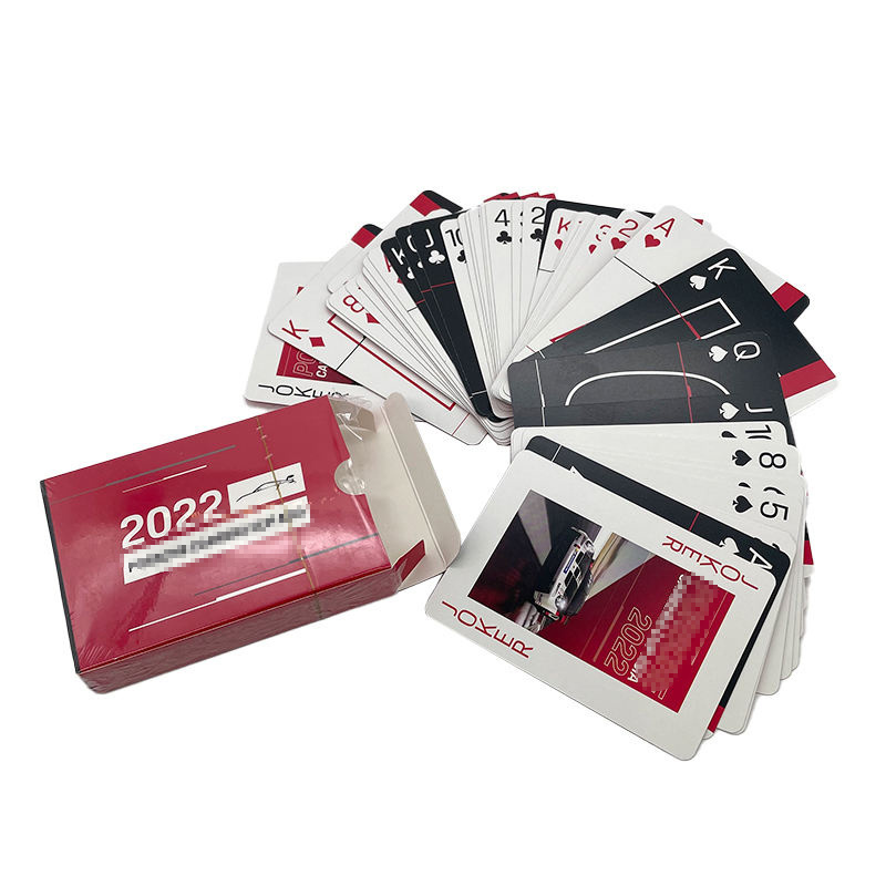 Custom Logo Printing Card Game Paper Playing Poker Cards Black core paper imported from Japan poker card