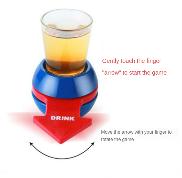 Pc Food Level Arrow Wine Tool Creative KTV Bar Accessories Fun Party Pointer Turntable Drinking Game Spinner