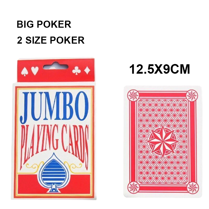 Wholesale Oversized Playing Cards Three Layer Structure Large Size Poker Playing Card