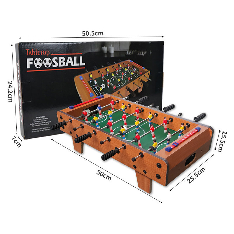 Hot Sale Large Six-Pole Table Football Game Parent-Child Match Mini Game Soccer Table Educational Toys