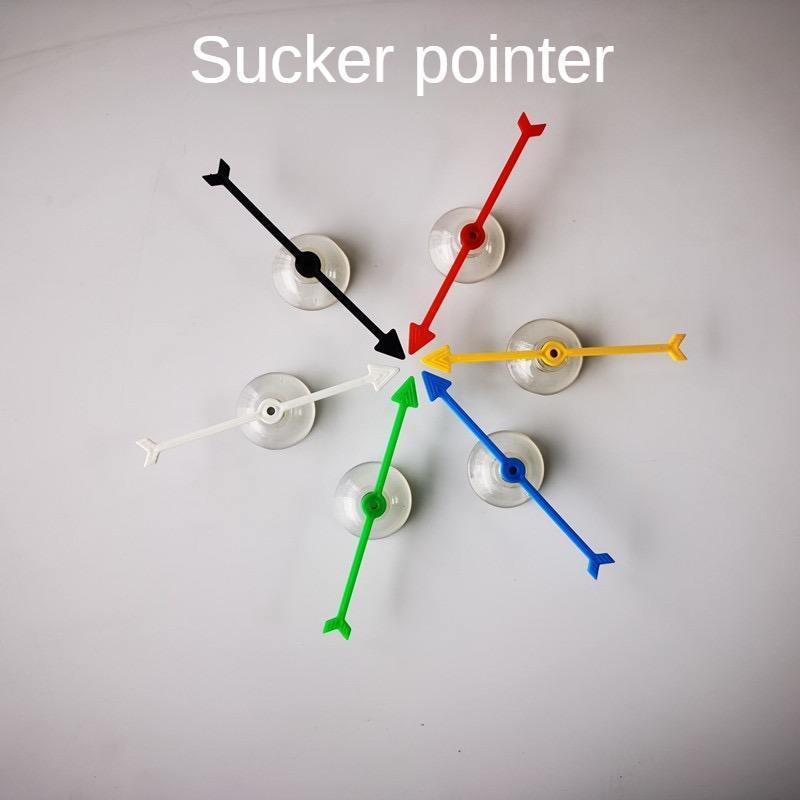 High Quality Parent Child Pointer Interactive Game Customized Length Colorful Plastic Spinner Pointer For Party