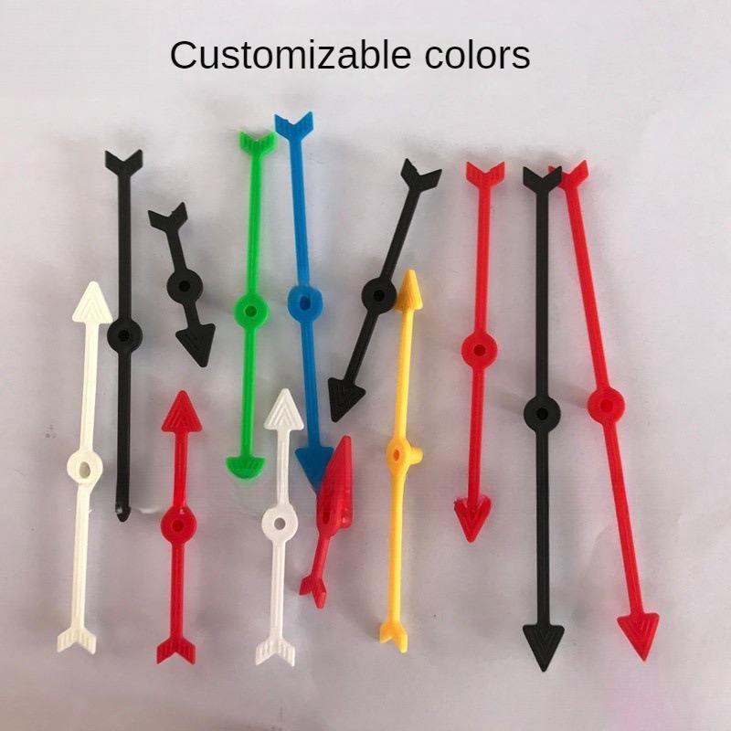 Custom Length Color Pointer Educational Plastic Arrow For Board Card Game Accessories