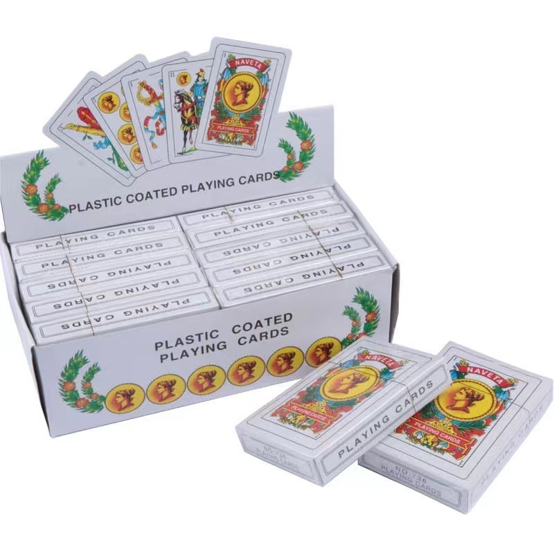 FACTORY WHOLESALE CUSTOM 50 NAIPES CARTAS ESPANOLAS SPANISH PLAYING CARDS