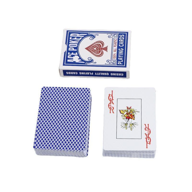 2024 hot high quality waterproof PVC playing cards factory Price In Stock Double Deck Playing Cards Poker