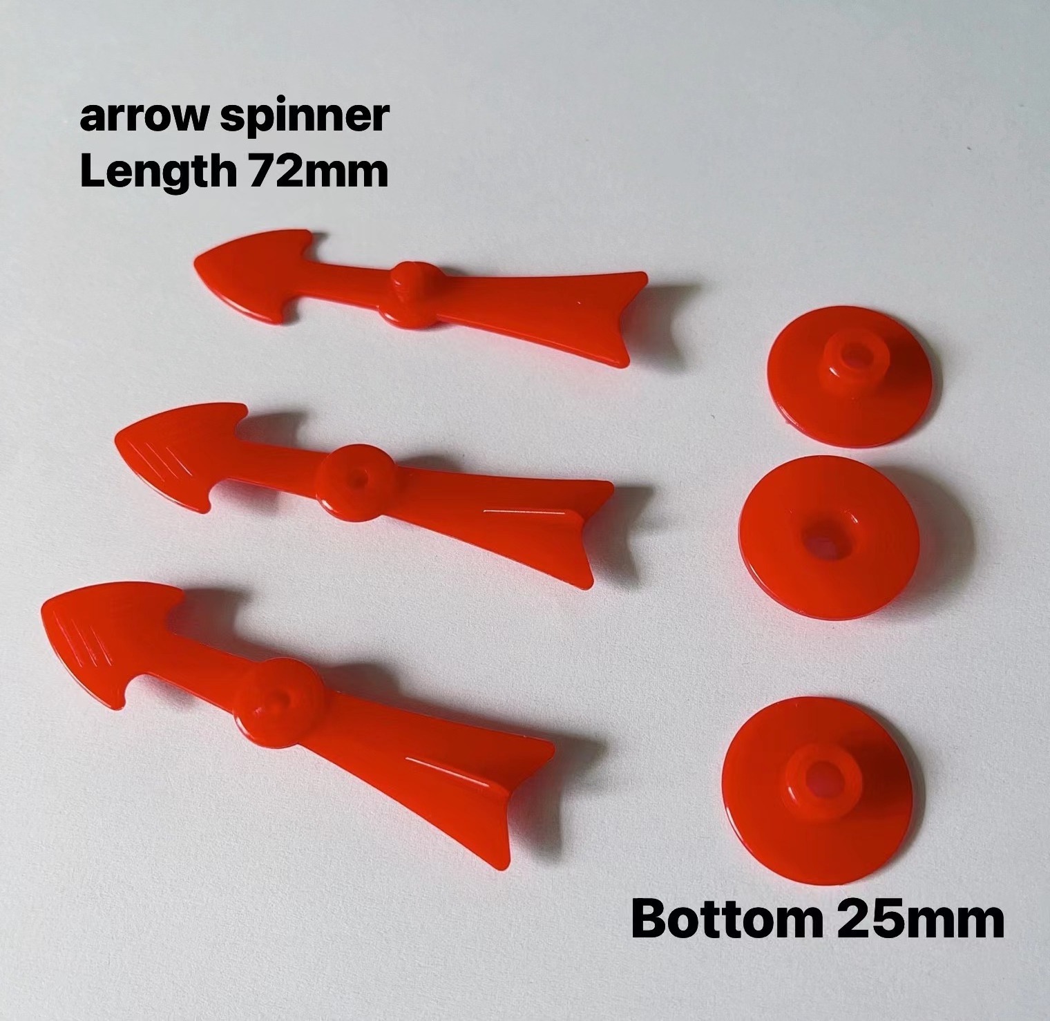 High Quality Educational Plastic Arrow Colorful Plastic Spinner For Educational Board Game