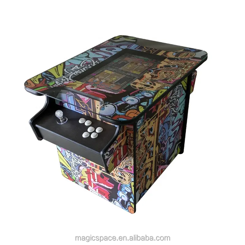 Hd Retro Coin Operated Video Games Table  Cocktail  Joystick and  Arcade Buttons Kit Pinball   2  Player Arcade Game Machine