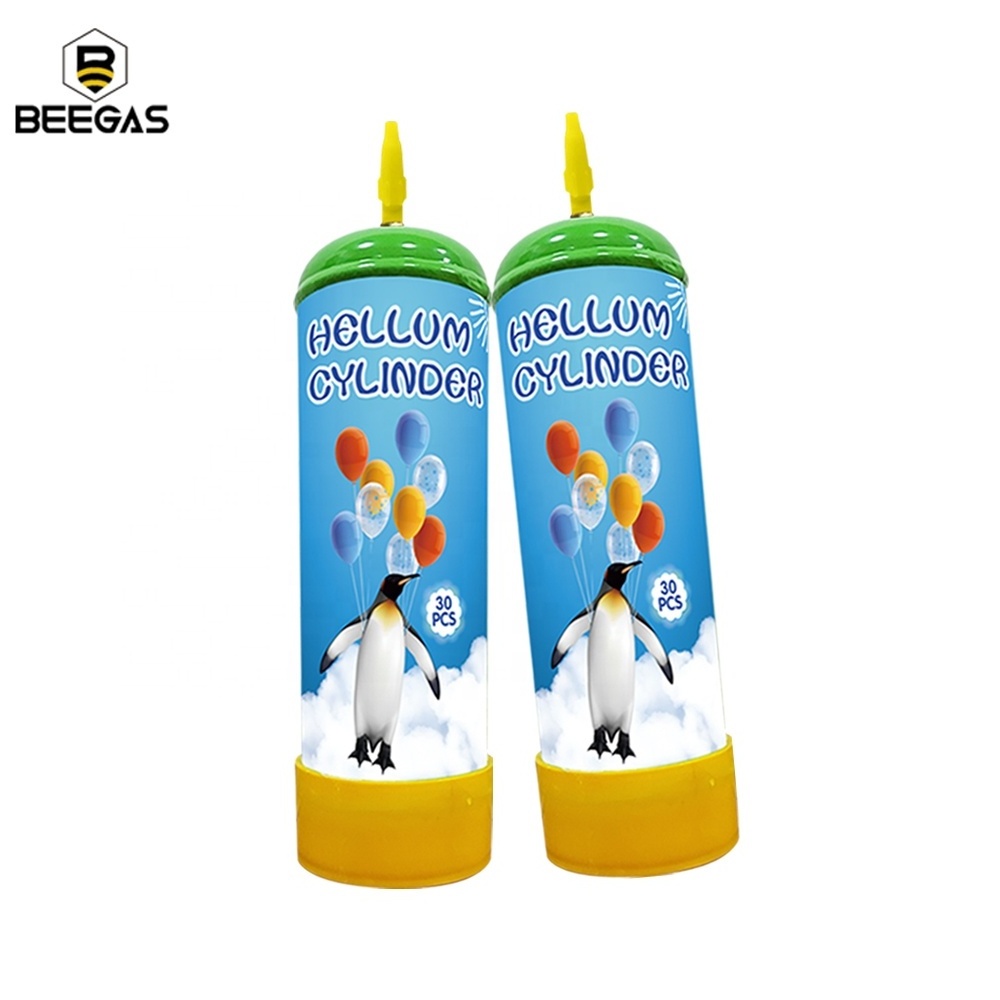 Hot Sale 2.2L Disposable Helium Tanks Pure 99.99% 30LB Balloon Helium Canister