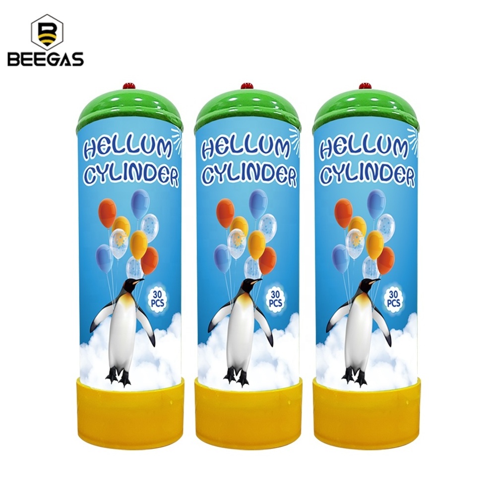 Hot Sale 2.2L Disposable Helium Tanks Pure 99.99% 30LB Balloon Helium Canister