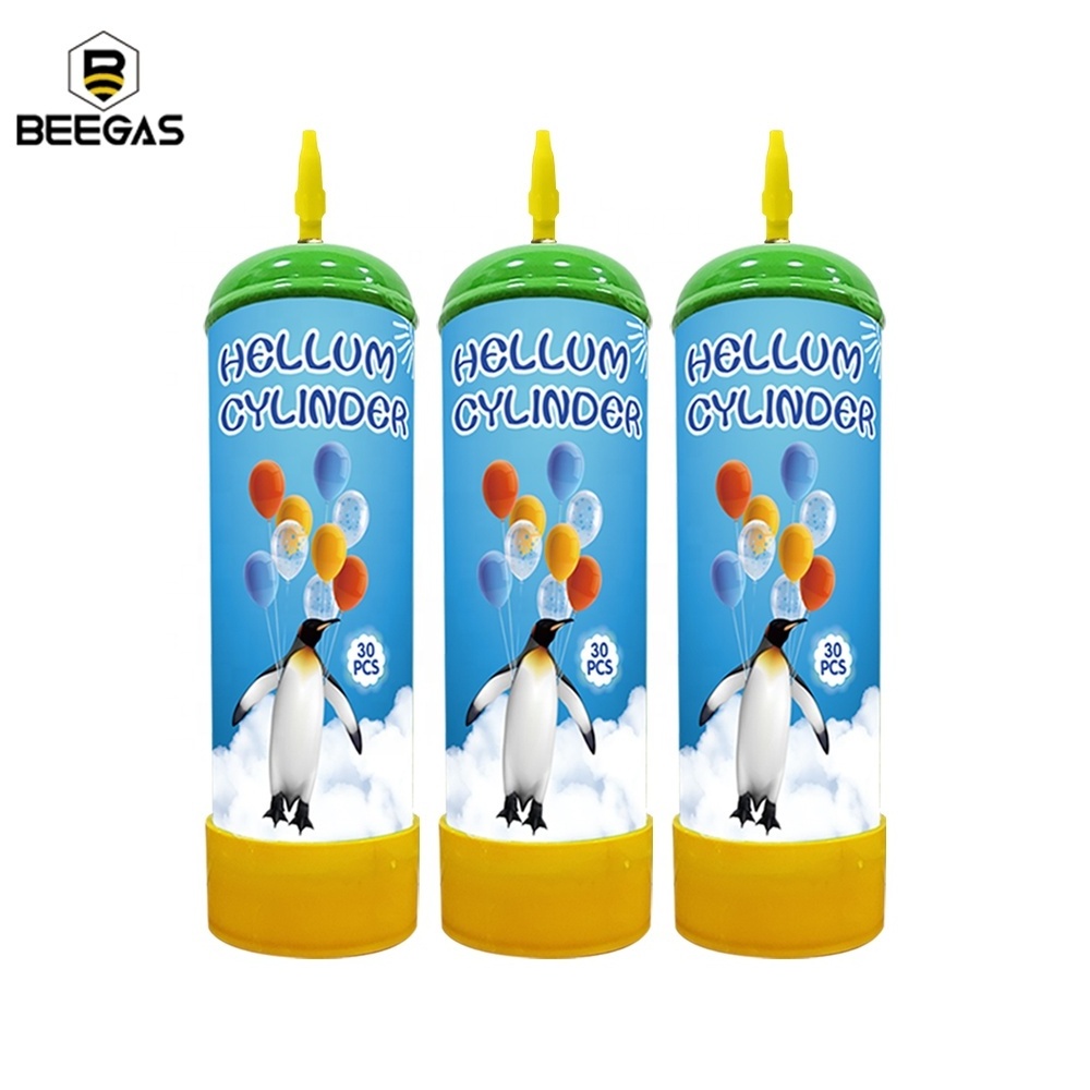 Hot Sale 2.2L Disposable Helium Tanks Pure 99.99% 30LB Balloon Helium Canister