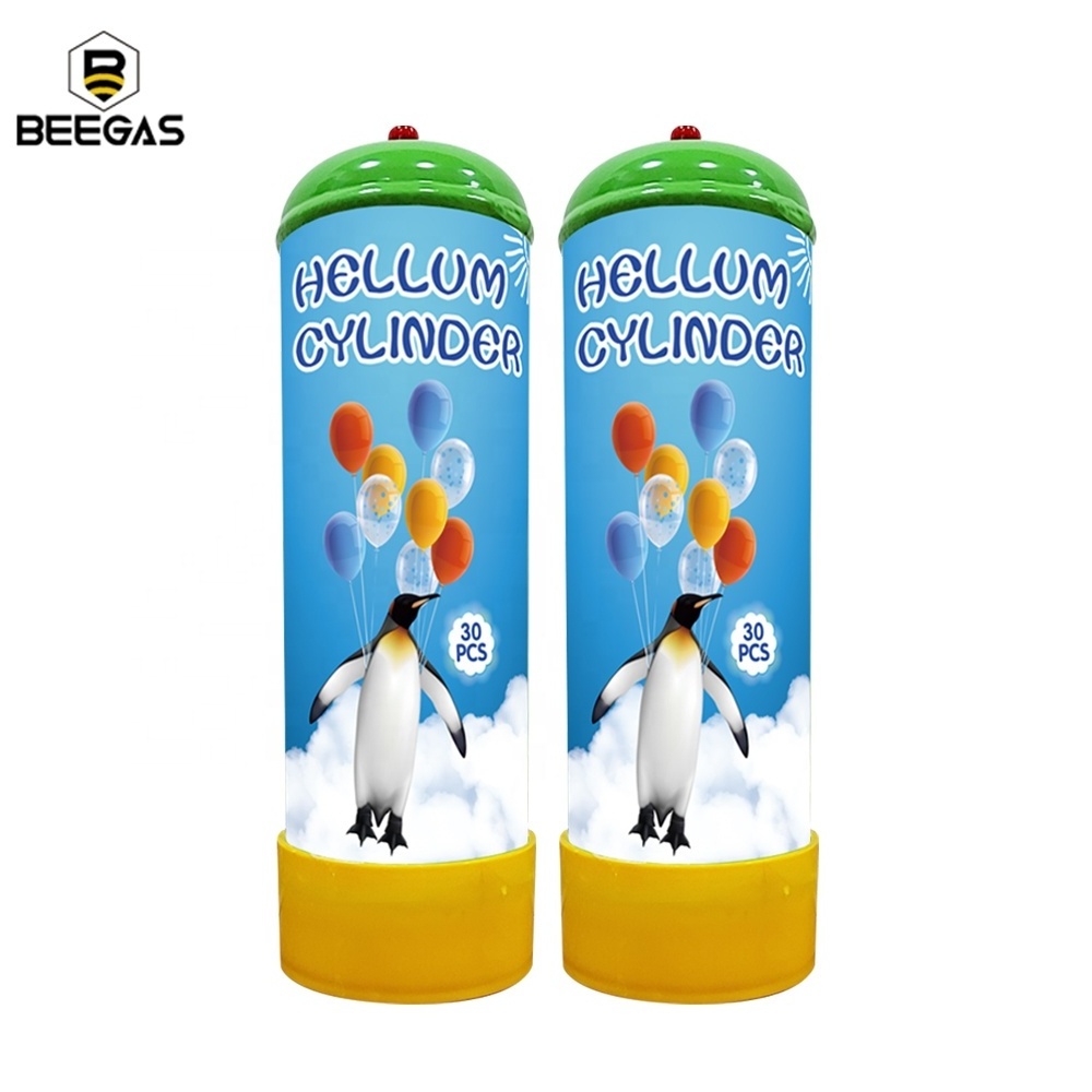 Hot Sale Portable 2.2L Disposable Balloon Gas Helium Pure 99.99% 30LB Balloon Helium Tank