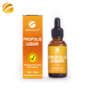 BEEHALL Propolis Liquid Extract Dietary Supplements 30ml Alcohol Free Bee Propolis Liquid