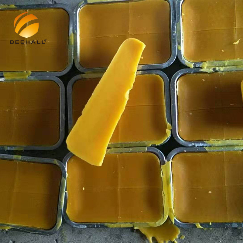 BEEHALL natural yellow bulk food cosmetics grade wholesale beeswax