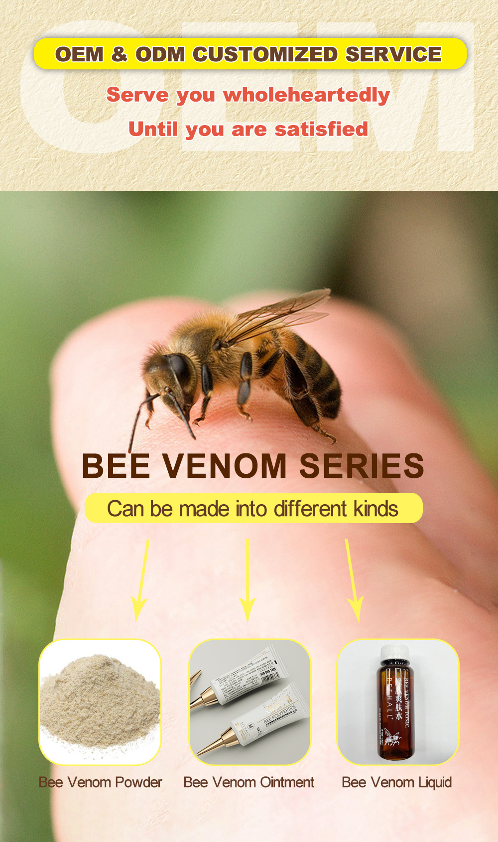 BEEHALL 100% Natural Bee Venom Apitoxin For Sale