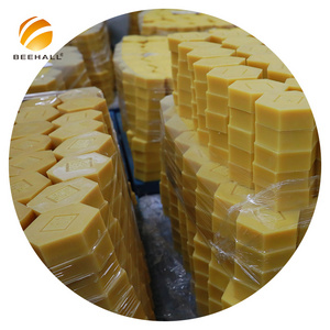 BEEHALL natural yellow bulk food cosmetics grade wholesale beeswax