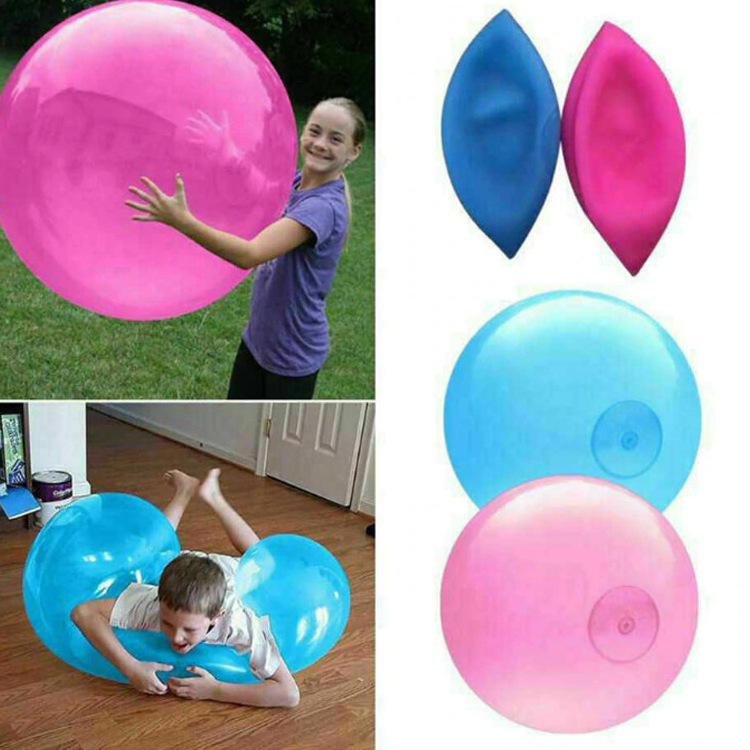 Hot selling giant inflatable ball inflatable water ball toys 30-120cm giant water bouncy bubble balloon stress ball fidget toy