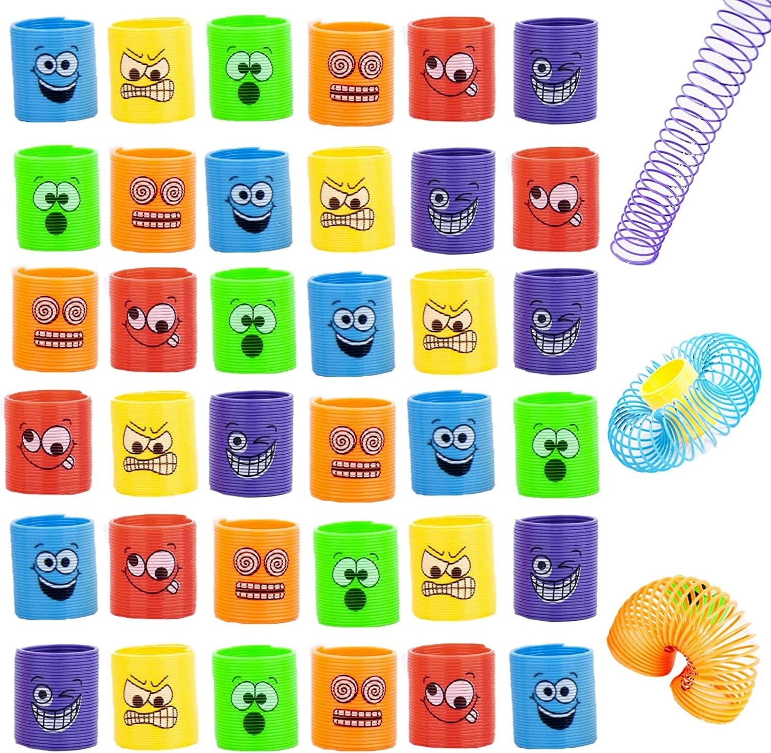 Children colorful funny expressions mini rainbow colorful spring circles ground stalls student prize Spring